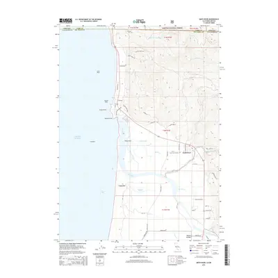 2015 Map of Smith River, 2015 Print