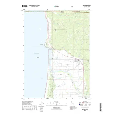 2018 Map of Smith River, 2018 Print