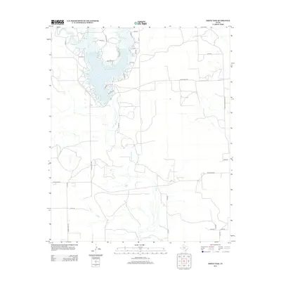 2012 Map of Smith Tank, 2012 Print