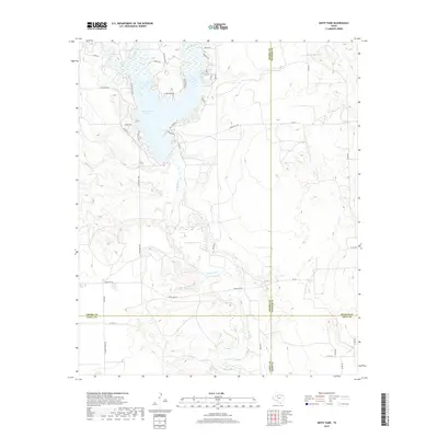 2019 Map of Smith Tank, 2019 Print