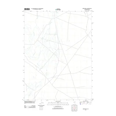 2012 Map of Smith Well, 2012 Print