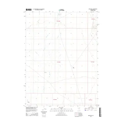 2014 Map of Smith Well, 2014 Print
