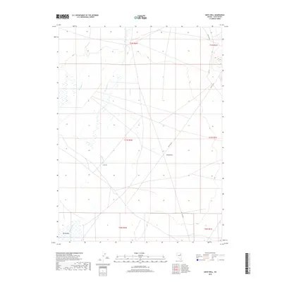 2018 Map of Smith Well, 2018 Print