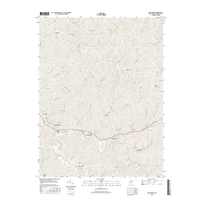 2016 Map of Smithburg, 2016 Print