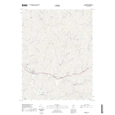 2019 Map of Smithburg, 2019 Print