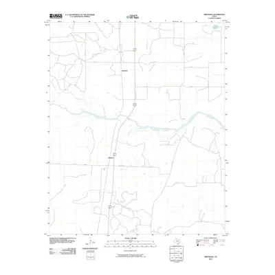 2010 Map of Smithdale, 2010 Print
