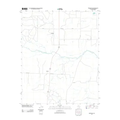 2012 Map of Smithdale, 2012 Print