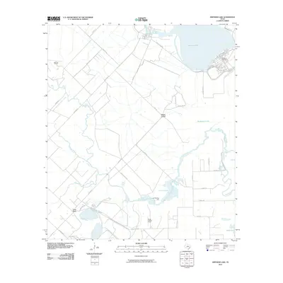 2010 Map of Smithers Lake, 2010 Print