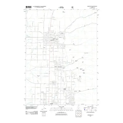 2011 Map of Smithfield, 2011 Print