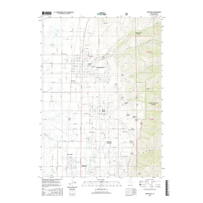 2017 Map of Smithfield, 2017 Print