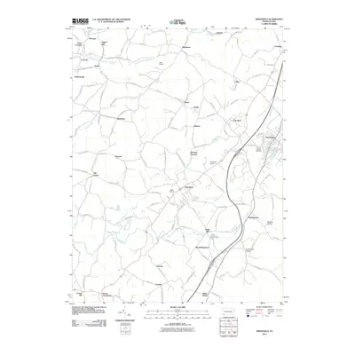 2010 Map of Smithfield, 2010 Print