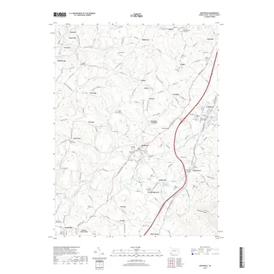 2019 Map of Smithfield, 2019 Print
