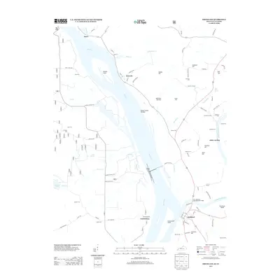 2013 Map of Smithland, 2013 Print