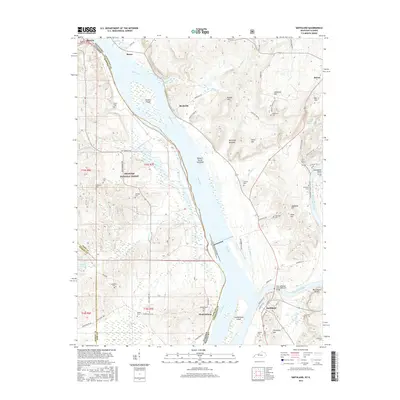 2016 Map of Smithland, 2016 Print