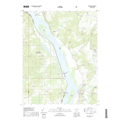 2019 Map of Smithland, 2019 Print