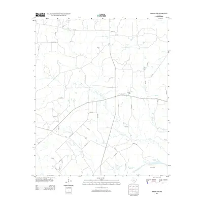 2013 Map of Smithland, 2013 Print