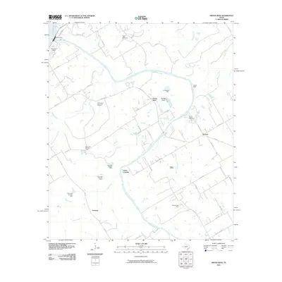 2010 Map of Smiths Bend, 2010 Print