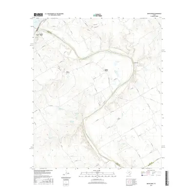2016 Map of Smiths Bend, 2016 Print