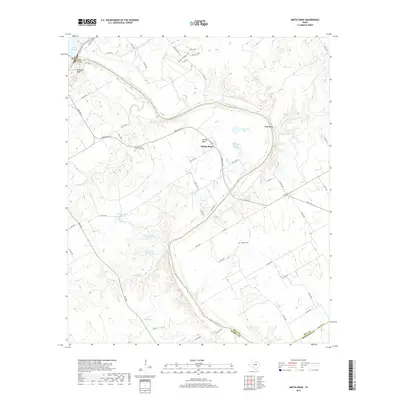 2019 Map of Smiths Bend, 2019 Print