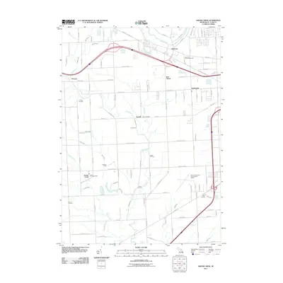 2011 Map of Smiths Creek, 2011 Print