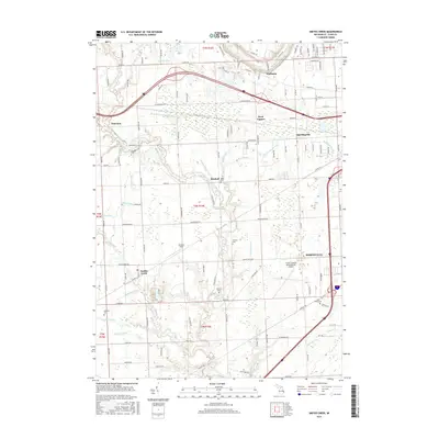 2017 Map of Smiths Creek, 2017 Print