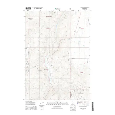2013 Map of Smiths Ferry, 2013 Print