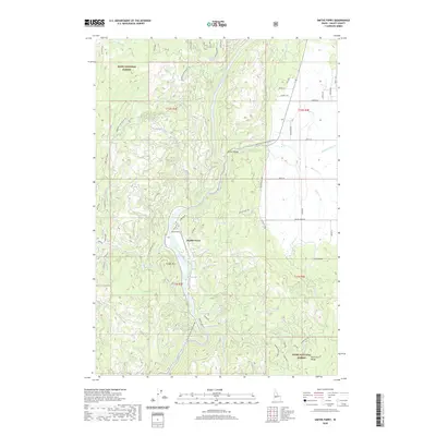 2020 Map of Smiths Ferry, 2020 Print
