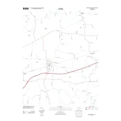 2013 Map of Smiths Grove, 2013 Print