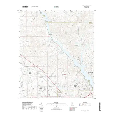 2018 Map of Smiths Station, 2018 Print