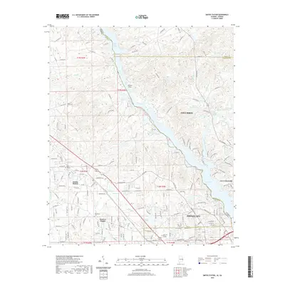 2020 Map of Smiths Station, 2020 Print