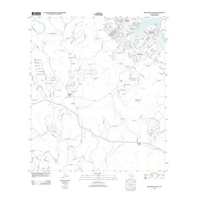 2013 Map of Smithson Valley, 2013 Print