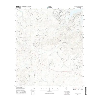 2016 Map of Smithson Valley, 2016 Print