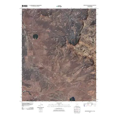 2011 Map of Smithsonian Butte, 2011 Print
