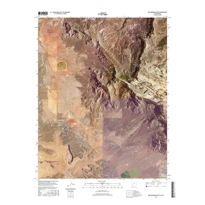 2017 Map of Smithsonian Butte, 2017 Print