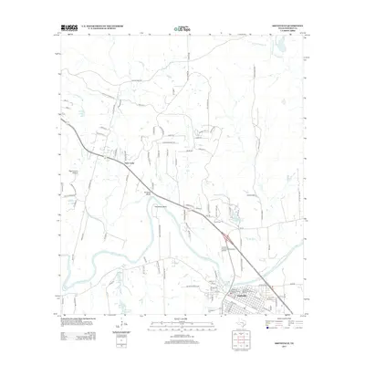2013 Map of Smithville, 2013 Print