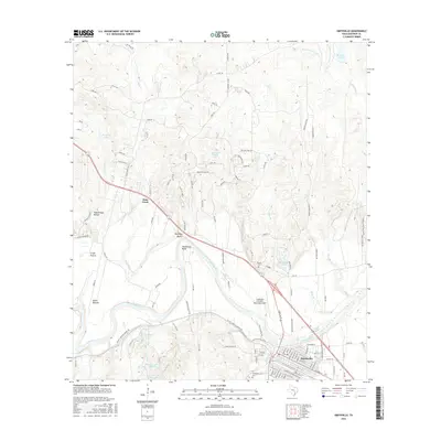 2016 Map of Smithville, 2016 Print