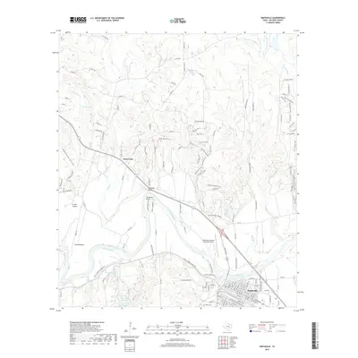 2019 Map of Smithville, 2019 Print