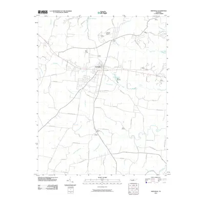 2010 Map of Smithville, 2010 Print