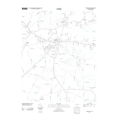 2013 Map of Smithville, 2013 Print