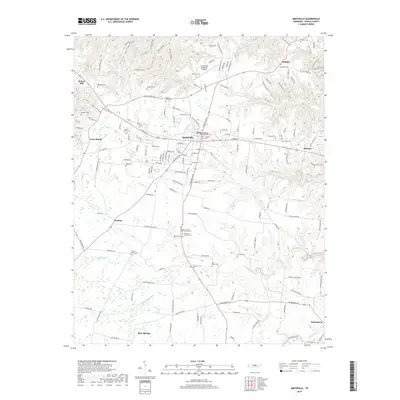 2019 Map of Smithville, 2019 Print
