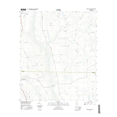 2017 Map of Smithville East, 2017 Print