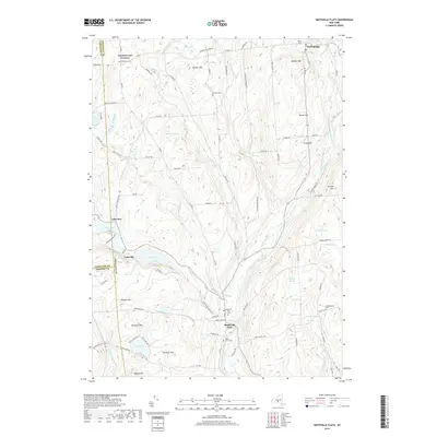 2019 Map of Smithville Flats, 2019 Print