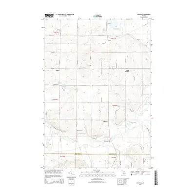2014 Map of Smithville, 2014 Print
