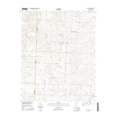2014 Map of Smithville, 2014 Print