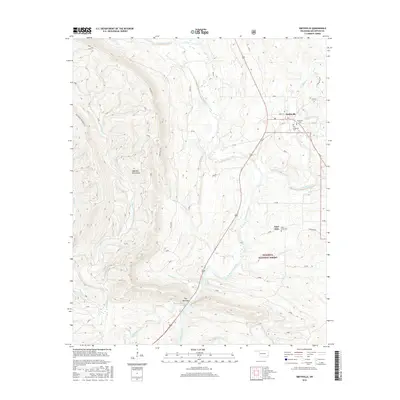 2016 Map of Smithville, 2016 Print