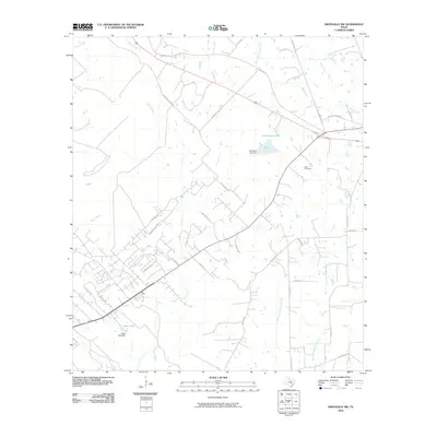 2010 Map of Smithville NW, 2010 Print