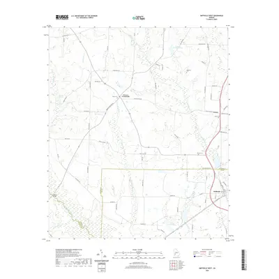 2020 Map of Smithville West, 2020 Print