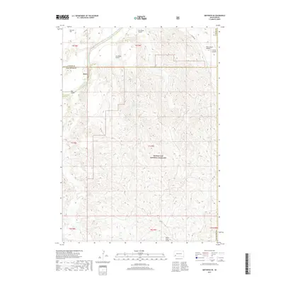 2017 Map of Smithwick NE, 2017 Print