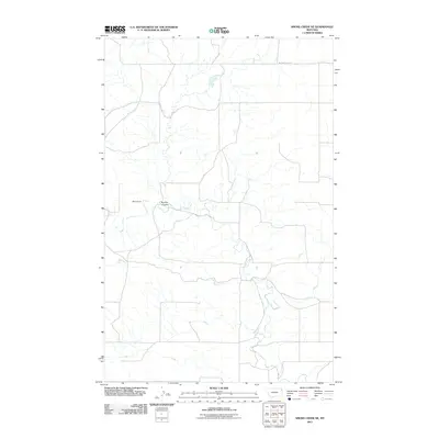 2011 Map of Smoke Creek NE, 2011 Print