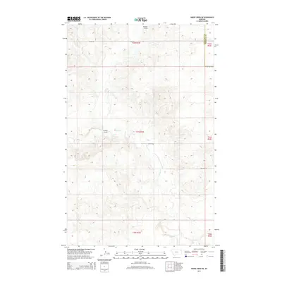 2014 Map of Smoke Creek NE, 2014 Print